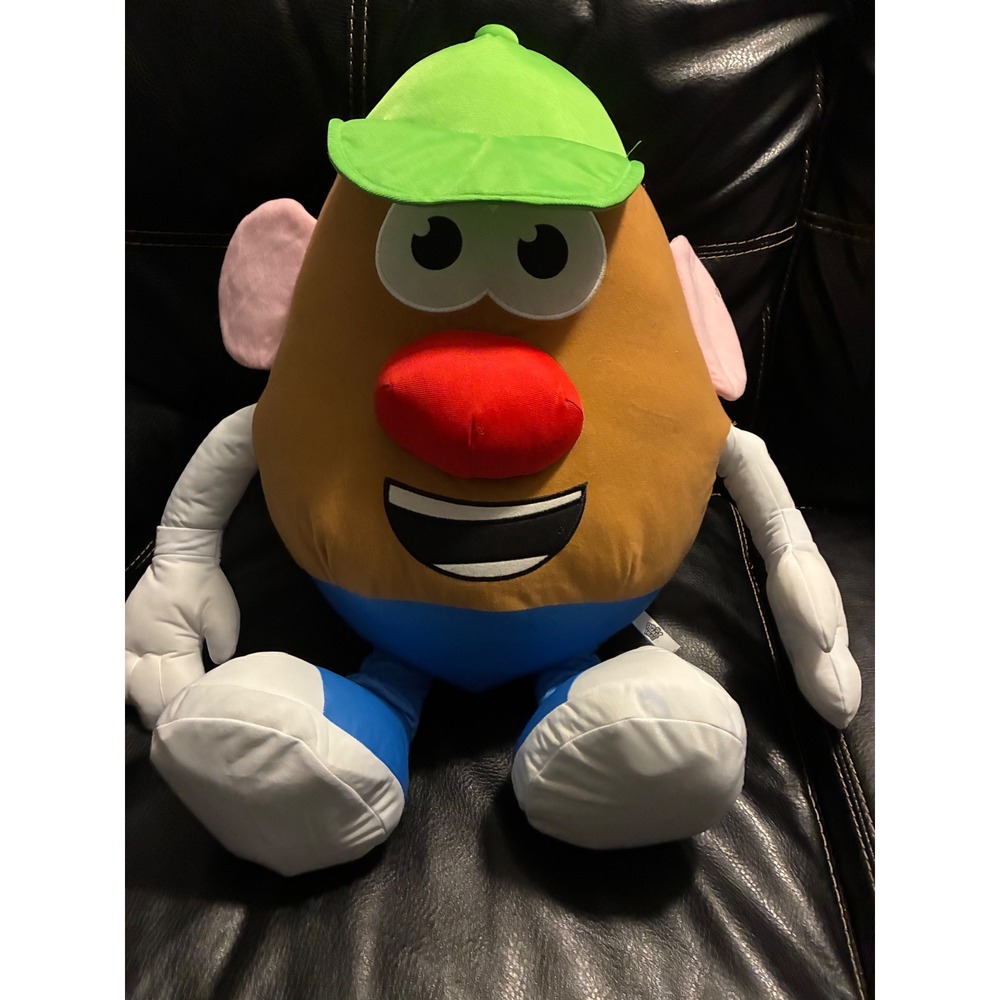 Hasbro Mr. Potato Head Plush Large Brown Blue Green 25 in tall